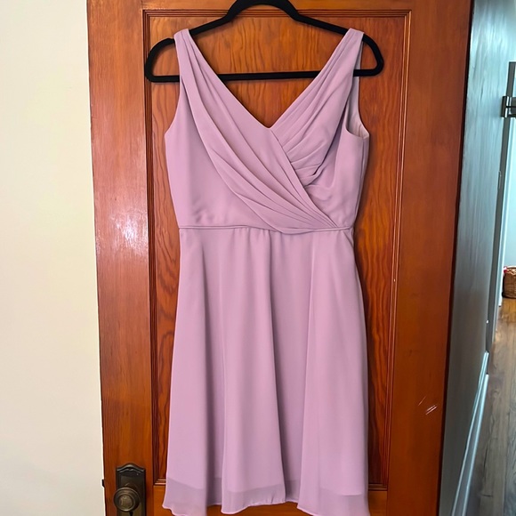 Alfred Angelo | Mauve Bridesmaid Dress | Size 10 - Picture 2 of 4